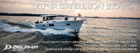 İstanbul Boat Show’dayız